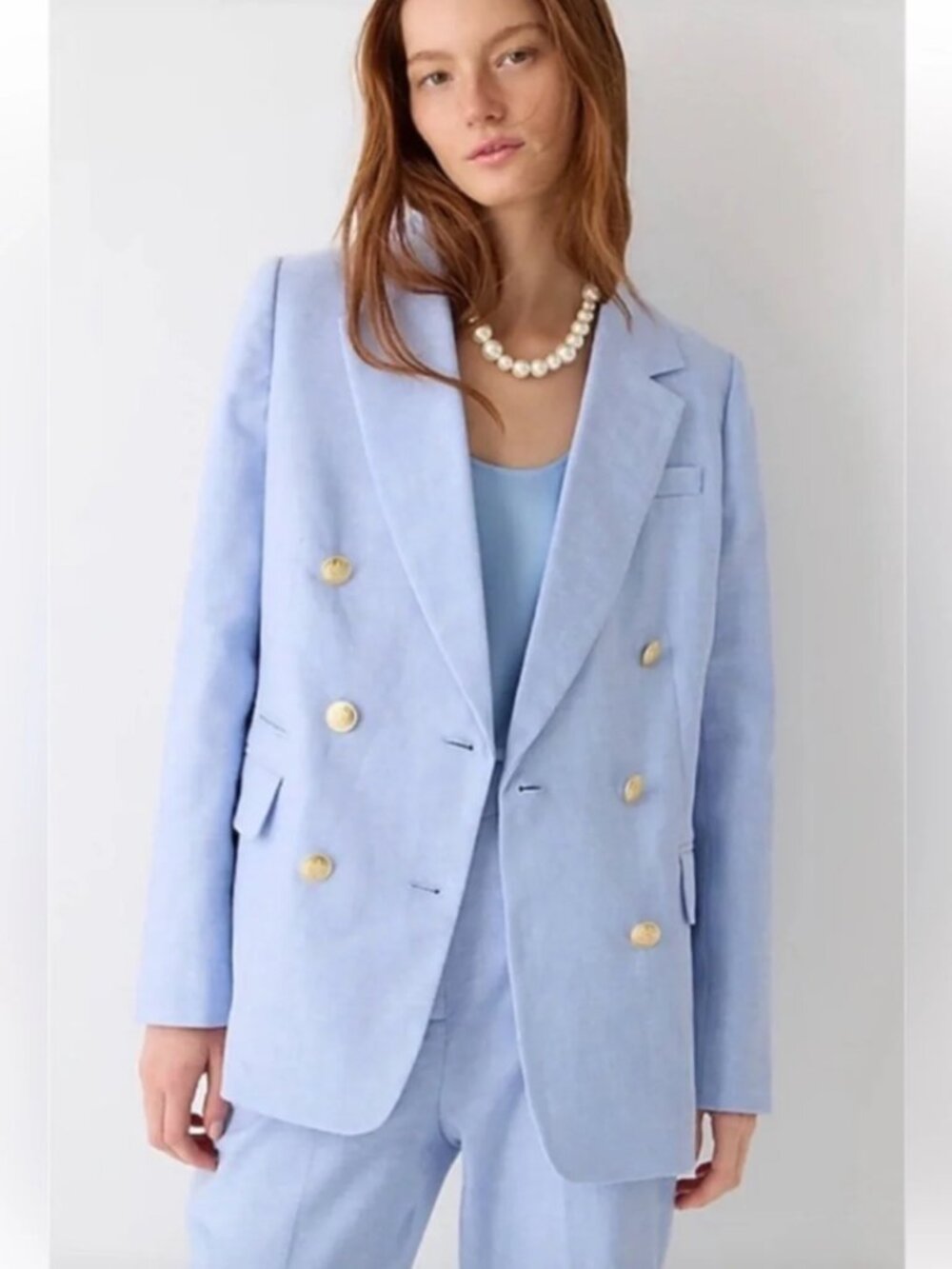 J. Crew Double Breasted Bristol Blazer
